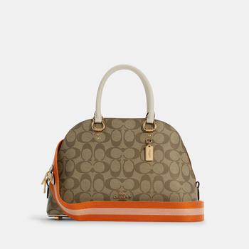 Coach Outlet Katy Satchel In Signature Canvas product img