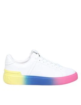 推荐B-court Sneakers In Leather With Multicolor Sole商品