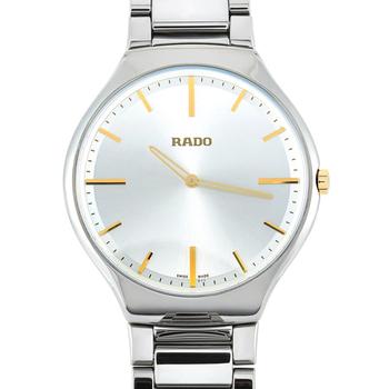 雷达男表, Rado | Montres Quartz Silver Dial Mens Watch R27955112/01.140.0955.3.011商品图片 3.4折