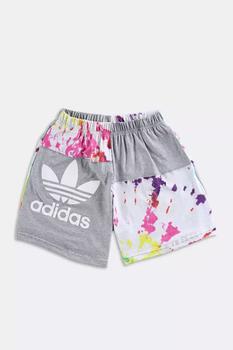 推荐Unisex Frankie Collective Rework Adidas Patchwork Tee Shorts 023商品