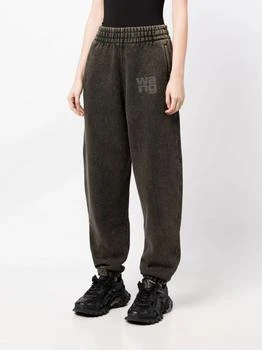 Alexander Wang | T BY ALEXANDER WANG WOMEN GLITTER ESSENTIAL TERRY SWEATPANTS WITH PUFF LOGO 4.9折×额外9.7折, 额外九七折