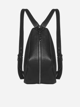 Prada | Leather triangle backpack商品图片,