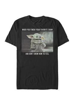 推荐Star Wars® The Mandalorian Favorite Show Meme Graphic T-Shirt商品