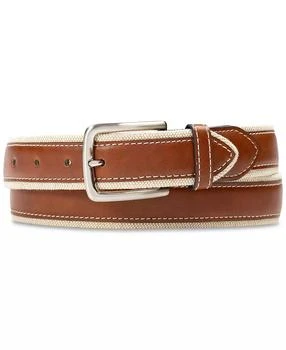 Club Room | Men's Canvas Overlay Belt, Created for Macy's,商家Macy's,价格¥143