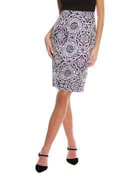 samantha sung, SAMANTHA SUNG | Samantha Sung Chloe Silk Pencil Skirt商品图片 3.7折