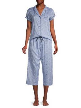 Tommy Hilfiger | 2-Piece Capri Pajama Set商品图片,3.4折