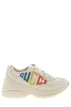 Gucci | Gucci Kids Logo Printed Rhyton Sneakers 5.7折