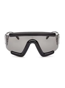 Moncler | 76MM Lancer Shield Sunglasses,商家Saks OFF 5TH,价格¥1013