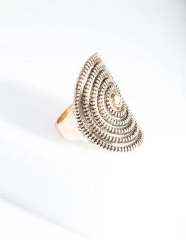 Lovisa | Antique Gold Textured Ring,商家Premium Outlets,价格¥104