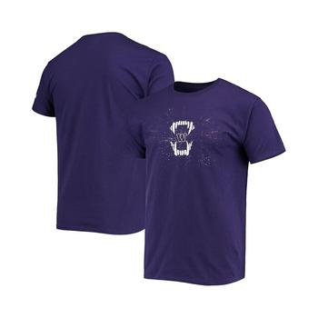 CHAMPION | Men's Purple Washington Huskies Gaiter Jaws T-shirt商品图片,