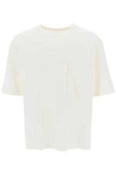 推荐Lemaire oversized t-shirt with patch pocket商品