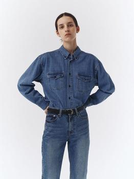 商品Unisex Classic Denim Shirt _ Classic Blue,商家W Concept,价格¥949图片