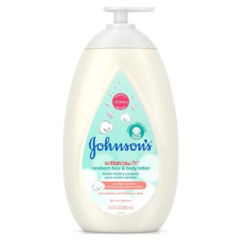 Johnson's Baby | Cottontouch Newborn Baby Face & Body Lotion商品图片,满$80享8折, 满折