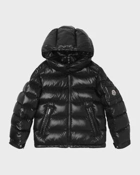 Moncler | Boy's New Maya Shiny Puffer Jacket, Size 8-14,商家Neiman Marcus,价格¥7809