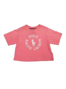 Ralph Lauren | Pink Cropped T-shirt 8.9折