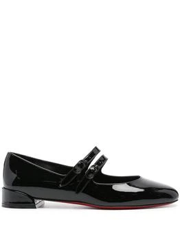 推荐Christian Louboutin Flat shoes Black商品