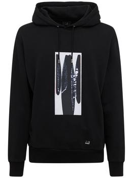 Dunhill | Printed Cotton Hoodie商品图片,7折