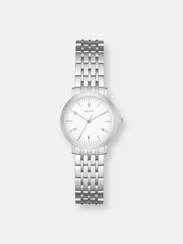 推荐Dkny Women's Minetta NY2509 Silver Stainless-Steel Quartz Fashion Watch Silver (Grey) ONE SIZE商品