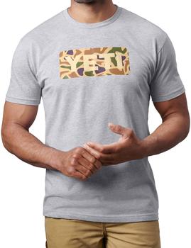 YETI评价, YETI | YETI Men's Logo Badge Duck Camo Short Sleeve T-Shirt商品图片 
