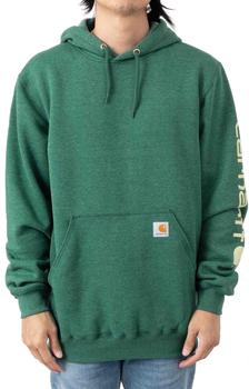 推荐(K288) MW Signature Sleeve Logo Pullover Hoodie - North Woods Heather商品