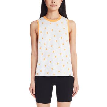 时尚new york女装, Marc New York by Andrew Marc | Marc New York Women's Performance Ditsy Daisy Printed Ringer Tank Top商品图片 6折