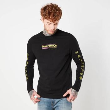 Suicide Squad Task Force X Unisex Long Sleeve T-Shirt - Black商品图片,独家减免邮费