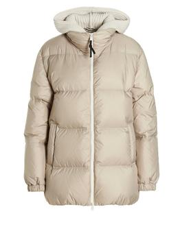brunello cucinelli jacket, Brunello Cucinelli | Brunello Cucinelli Ribbed Hood Padded Jacket商品图片 7.6折