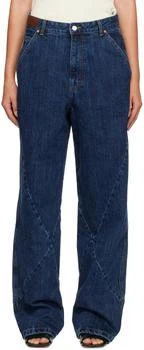 ANDERSSON BELL | Blue Huge Boy Jeans 5.4折, 独家减免邮费