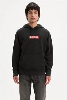 李维斯卫衣, Levi's | levis Sweatshirt Men Black Cotone - Cotton商品图片 