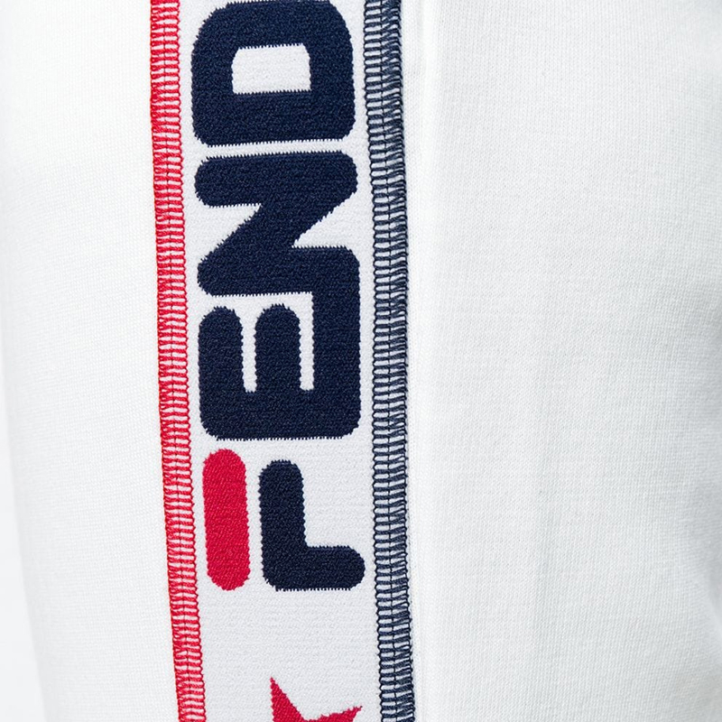 女装迪桑特羽绒服, Fendi | Fendi 芬迪 女士白色修身字母印花束脚裤 FAB156-A6JO-F0ZNM商品图片 独家减免邮费