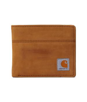 卡哈特包, Carhartt | Saddle Leather Bifold Wallet商品图片 8.2折