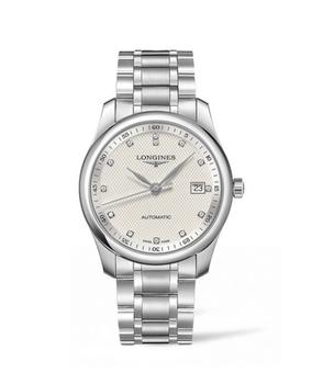 longines master, Longines | Longines Master Collection Automatic 40mm Silver Diamond Dial Stainless Steel Men's Watch L2.793.4.77.6商品图片 7.2折