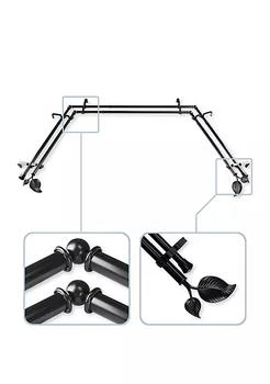 Rod Desyne | Ivy Bay Window Double Curtain Rod,商家Belk,价格¥3577