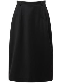 商品Balenciaga | Loose Wool Skirt,商家LUISAVIAROMA,价格¥11377图片