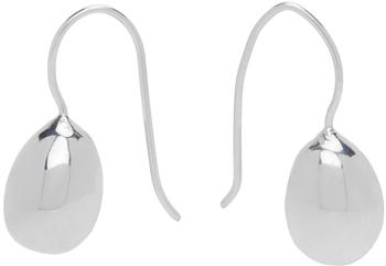 商品Sophie Buhai | Silver Petite Egg Drop Earrings,商家SSENSE,价格¥2114图片
