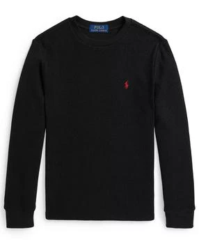 Ralph Lauren | Boys 8-20 Waffle-Knit Cotton Long-Sleeve T-Shirt,商家Macy's,价格¥365
