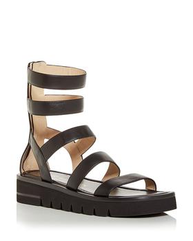 stuart weitzman凉鞋代购, Stuart Weitzman | Women's Gala Lift Caged Gladiator Sandals商品图片 5折, 独家减免邮费