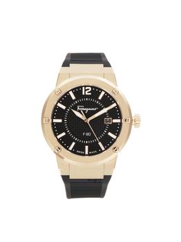 菲拉格慕手表, Salvatore Ferragamo | 44MM Sapphire Stainless Steel & Silicone Strap Watch商品图片 5折×额外9折, 额外九折