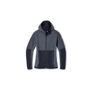 SmartWool | Smartwool - Womens Intraknit Merino Fleece Full Zip Hoodie - SM Black 