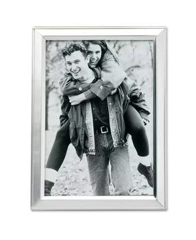 Lawrence Frames | Brushed Silver Plated Metal Picture Frame - 5" x 7",商家Macy's,价格¥359