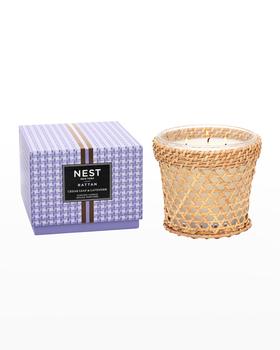 NEST New York | 21.2 oz. Rattan Cedar Leaf & Lavender 3-Wick Candle商品图片,