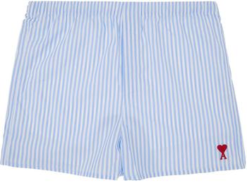夏装ami短袖, AMI | White & Blue Ami De Cœur Boxers商品图片 9折