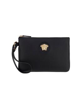 范思哲女包行李箱, Versace | Versace Medusa Plaque Clutch Bag商品图片 7.6折