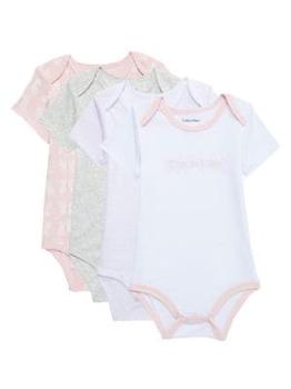Calvin Klein | Baby Girl’s 4-Piece Butterfly Bodysuit Set商品图片,4.4折