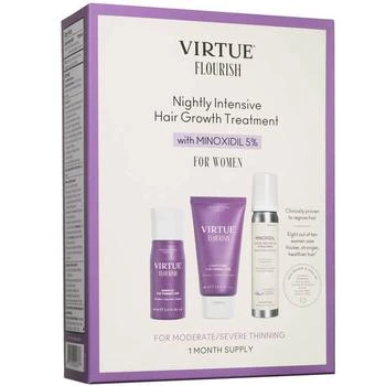 推荐VIRTUE Flourish Nightly Intensive Hair Growth Treatment - Trial Size 3 piece商品