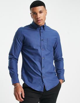 product Ben Sherman long sleeve oxford shirt in blue image