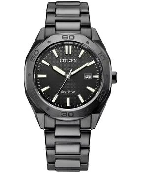 Citizen | Eco-Drive Men's Weekender Gray-Tone Stainless Steel Bracelet Watch 41mm,商家Macy's,价格¥2388