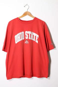 推荐Vintage Ohio State University Applique and Embroidery T-shirt商品