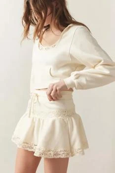 Out From Under | Out From Under Jayden Lace-Inset Skort,商家Urban Outfitters,价格¥115