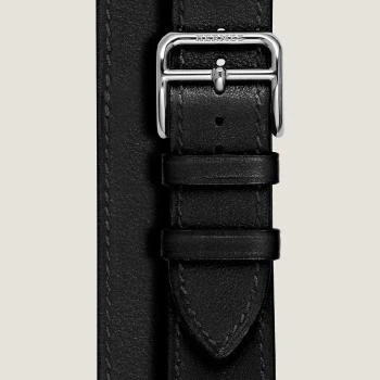 Hermes | 包邮包税【预售7天发货】 HERMES爱马仕 23秋冬 女士 手表带 Bracelet pour Heure H Moyen modèle 30 mm, double tour WKB0087WK89212,商家TLS PARIS,价格¥3792